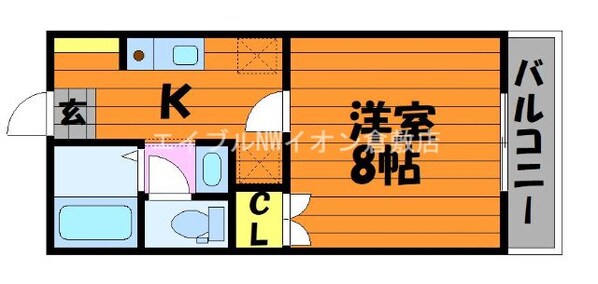 コンセルヴァトリオB棟の物件間取画像